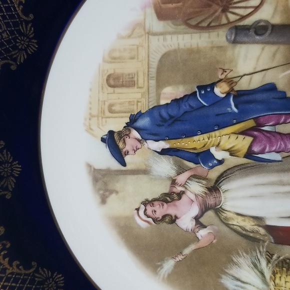 Weatherby Royal Falcon Decorative Plate #3Cries Of London Who'll Buy My Lavender - Picture 2 of 7